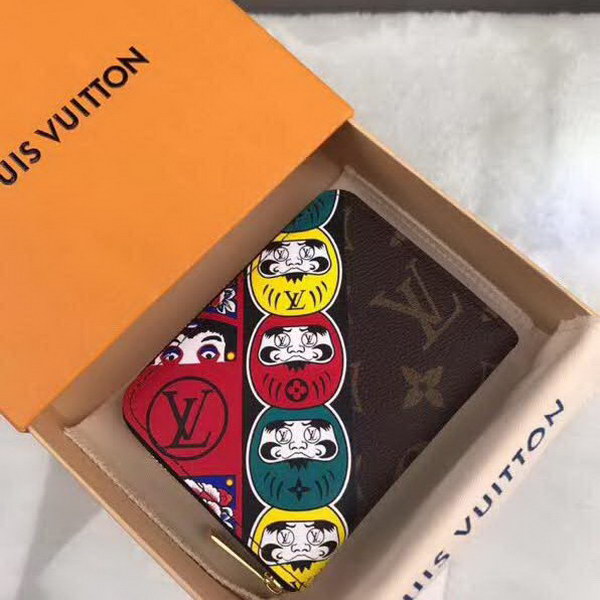 【原版皮】路易威登/LV 拉链零钱包，取材Monogram帆布，借鉴山本宽斋的艺术特色，缤纷展现歌舞伎，脸谱元素，外形小巧且极为实用，款号：M67250