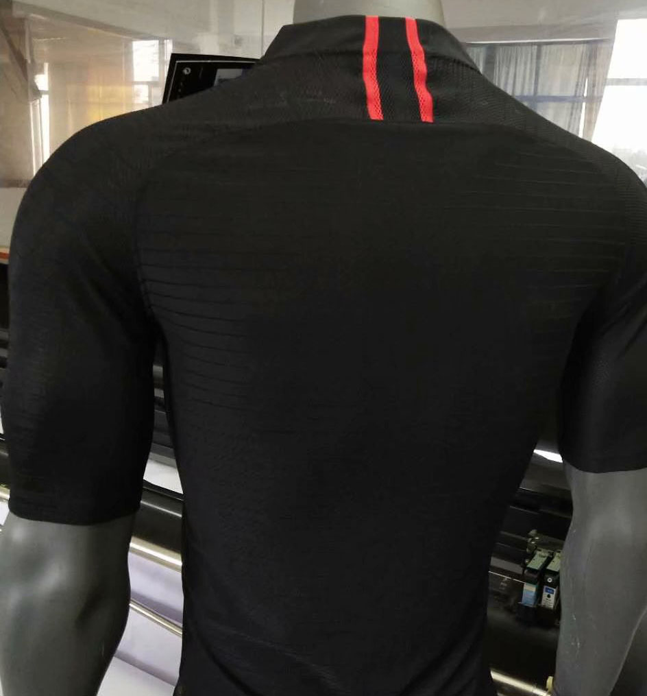 2019/20 AT Mdarid Black Player Version Soccer Jersey