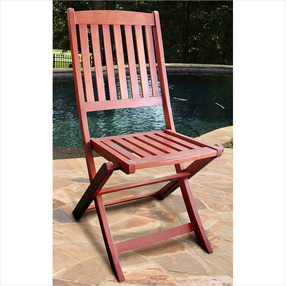 Vifah V04 Folding Bistro Patio Dining Chair - 2 pack