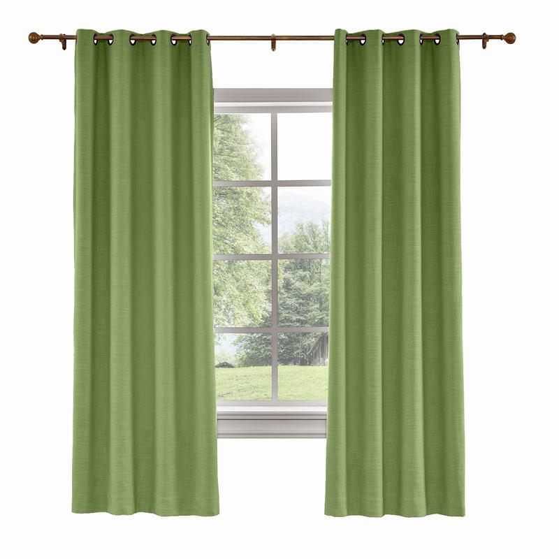LIZ Polyester Linen Curtain Drapery Custom