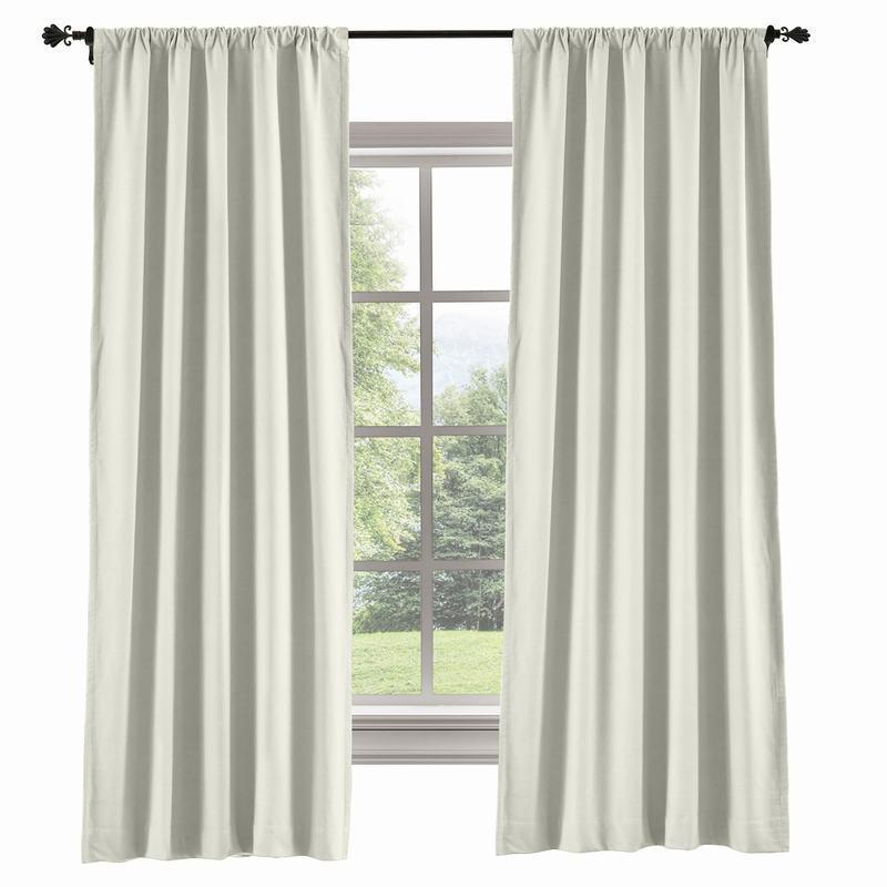 CAPRI Cotton Linen Polyester Curtain Drapery Custom
