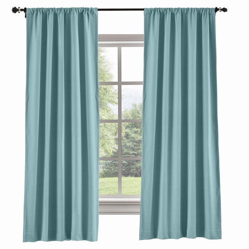 CAPRI Cotton Linen Polyester Curtain Drapery Custom