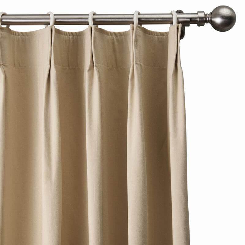 CAPRI Cotton Linen Polyester Curtain Drapery Custom