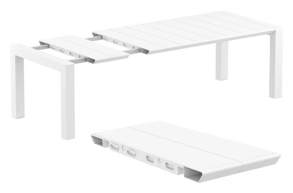 Compamia Vegas Extendable Dining Table - White