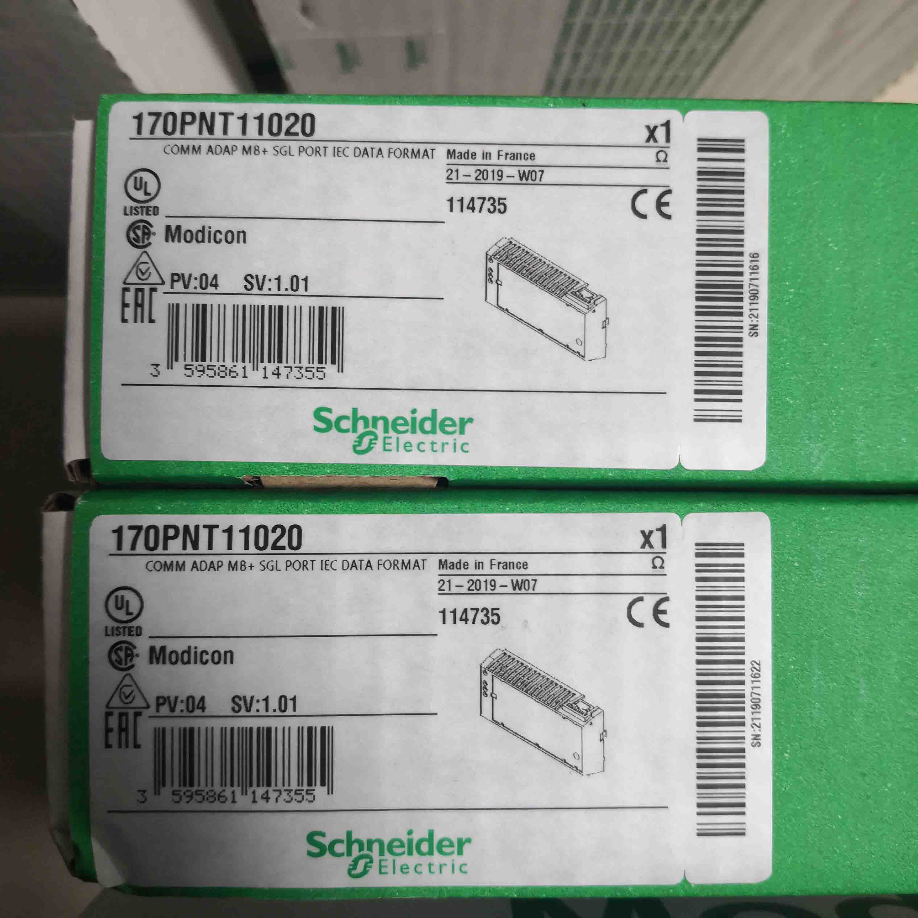 170PNT11020 Schneider Modicon Momentum Brandy Original Factory Sealed New