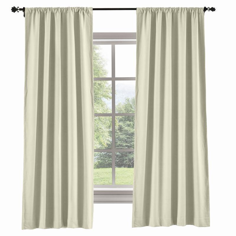 CAPRI Cotton Linen Polyester Curtain Drapery Custom