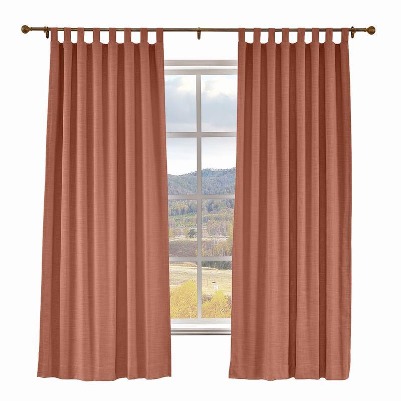 LIZ Polyester Linen Curtain Drapery Custom
